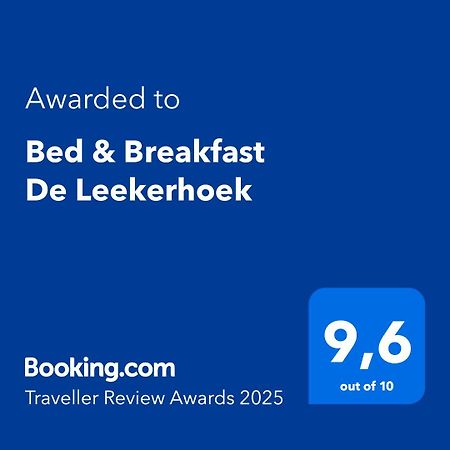 Bed & Breakfast De Leekerhoek Oosterleek Kültér fotó